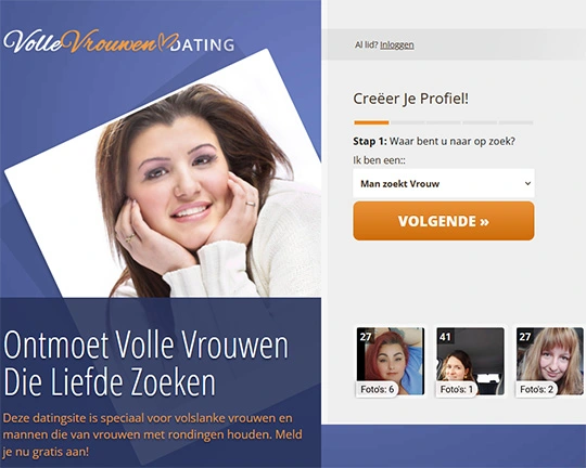 Volle Vrouwen Dating Logo